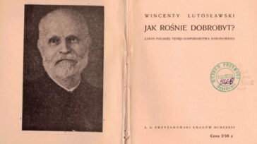 Wincenty Lutosławski Jak rośnie dobrobyt