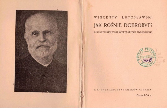 Lutosławscy i myśl ekonomiczna