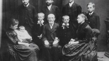 Franciszek Dionizy Lutosławski z rodziną