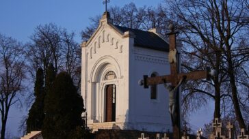 Kaplica Lutosławskich na cmentarzu w Drozdowie