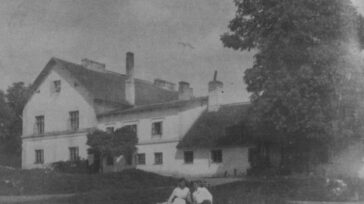 Dwór górny w Drozdowie zdjęcie archiwalne